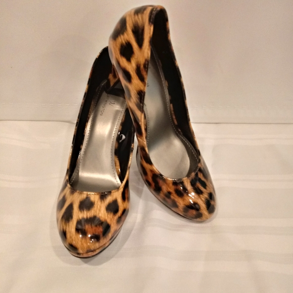Leopard print patton leather heels - Picture 7 of 7